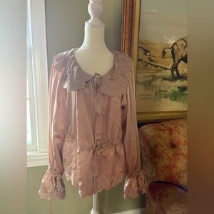 Reformation Lillie Silk Top